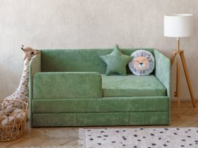 Диван-кровать Happy (зеленый) в Светлом - svetlyj.mebel-nsk.ru | фото