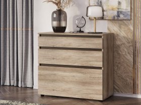 Комод КМ-01 Энигма (венге/дуб каньон) в Светлом - svetlyj.mebel-nsk.ru | фото