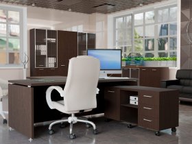 Комплект офисной мебели Президент-ПРО в Светлом - svetlyj.mebel-nsk.ru | фото