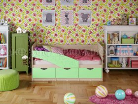 Кровать детская Бабочки 1,8 м в Светлом - svetlyj.mebel-nsk.ru | фото