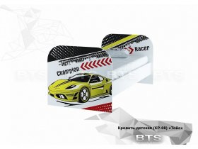 Кровать детская Тойс Champion КР-08 (BTS) в Светлом - svetlyj.mebel-nsk.ru | фото