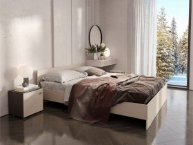 Кровать двухспальная 1,6м Гиза в Светлом - svetlyj.mebel-nsk.ru | фото