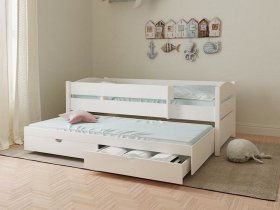 Кровать двухуровневая с ящиками «Лапландия» в Светлом - svetlyj.mebel-nsk.ru | фото