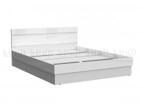 Кровать двуспальная 1,4 м Челси (белый) в Светлом - svetlyj.mebel-nsk.ru | фото