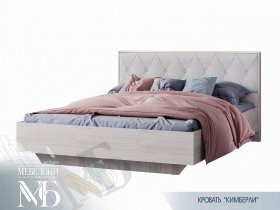 Кровать двуспальная 1,6м Кимберли КР-13 в Светлом - svetlyj.mebel-nsk.ru | фото