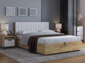 Кровать двуспальная 1,6м Юлия в Светлом - svetlyj.mebel-nsk.ru | фото