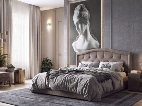Кровать двуспальная 1,8м Верона-2 в Светлом - svetlyj.mebel-nsk.ru | фото