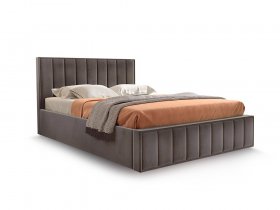 Кровать мягкая 1,6 Вена стандарт, вар.3 в Светлом - svetlyj.mebel-nsk.ru | фото