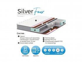 Матрас Silver Four в Светлом - svetlyj.mebel-nsk.ru | фото