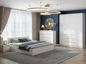 Модульная спальня Ницца в Светлом - svetlyj.mebel-nsk.ru | фото