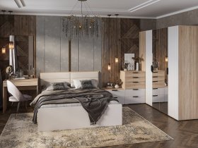 Модульная спальня Норд в Светлом - svetlyj.mebel-nsk.ru | фото