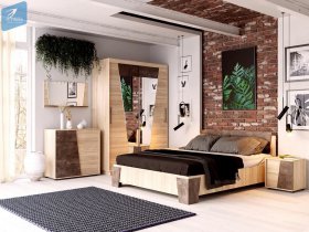 Модульная спальня Санремо в Светлом - svetlyj.mebel-nsk.ru | фото