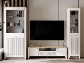 Модульная стенка Валенсия в Светлом - svetlyj.mebel-nsk.ru | фото