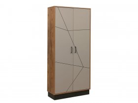 Шкаф двухстворчатый комбинированный для одежды Гамма  54.14 в Светлом - svetlyj.mebel-nsk.ru | фото
