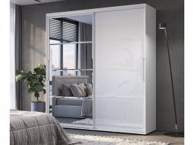 Шкаф-купе Крафт-6 2,0м (белый) в Светлом - svetlyj.mebel-nsk.ru | фото