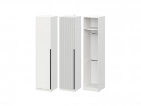 Шкаф ШК-50 Эккервуд (белый) в Светлом - svetlyj.mebel-nsk.ru | фото