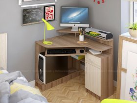 Стол компьютерный Интел-5 в Светлом - svetlyj.mebel-nsk.ru | фото