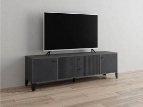 Тумба под ТВ Парус-10 (графит/гранит лофт) в Светлом - svetlyj.mebel-nsk.ru | фото